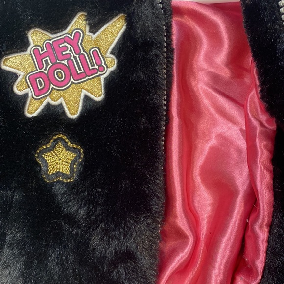 L.O.L Surprise! Faux Fur Jacket 4T - Picture 5 of 5